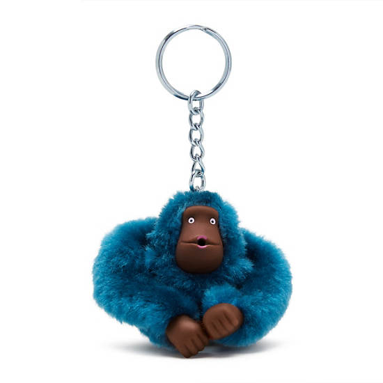 Kipling Sven Small Monkey Keychain Accessories Turkis | NO 1198CT